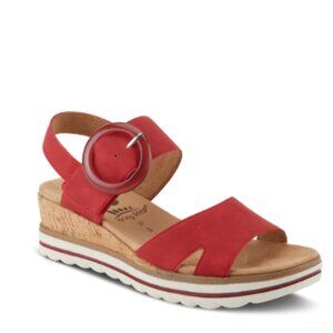 SPRING STEP RELIFE LORIYA SANDALS RED Size 41EU